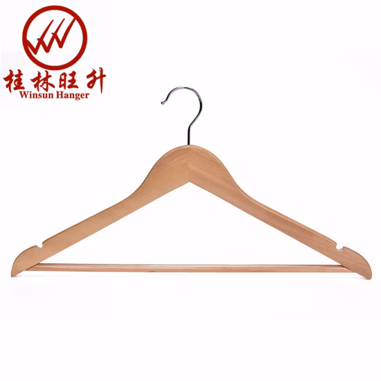 2021 Best Selling in USA Amazon Wooden Clothes Hanger Custom Colored Wood Hangers for Cloths
