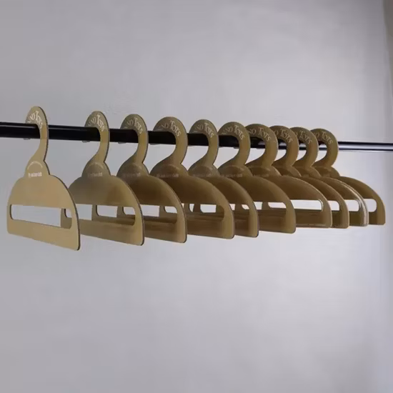 Umweltfreundliche Papier-Kleiderbügel für Kinder und Babys, recycelbarer Karton, Kleiderbügel für den Einzelhandel, recycelt